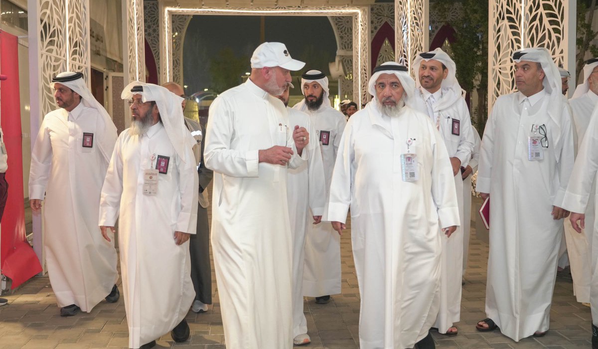 Minister of Awqaf Reviews Readiness of Qatar's Pilgrims Camps in Holy Sites of Mina, Arafat